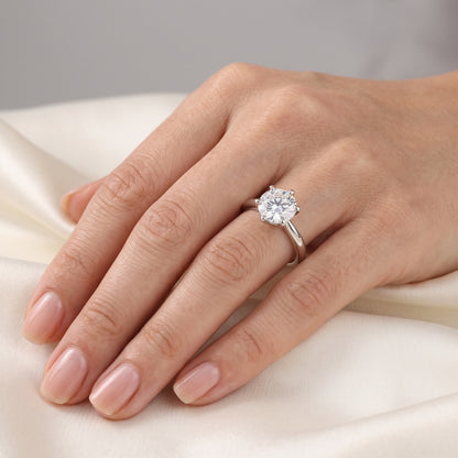 Royal Axis Solitaire Lab Grown Diamond Ring