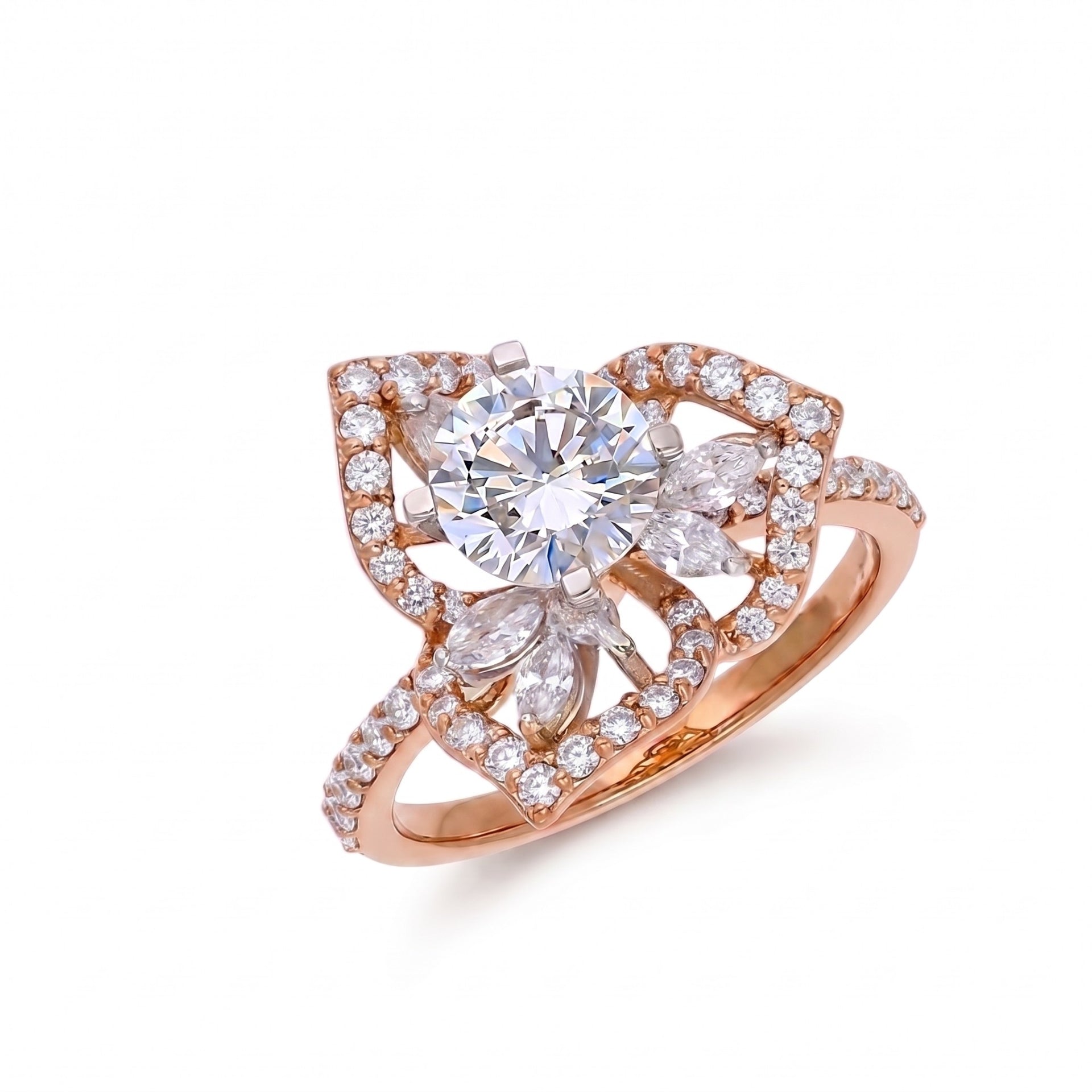 Sleek Solitaire Lab Grown Diamond Ring