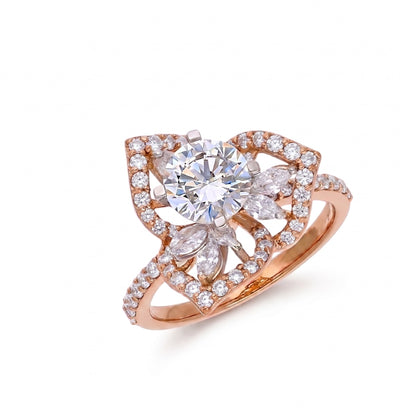 Sleek Solitaire Lab Grown Diamond Ring