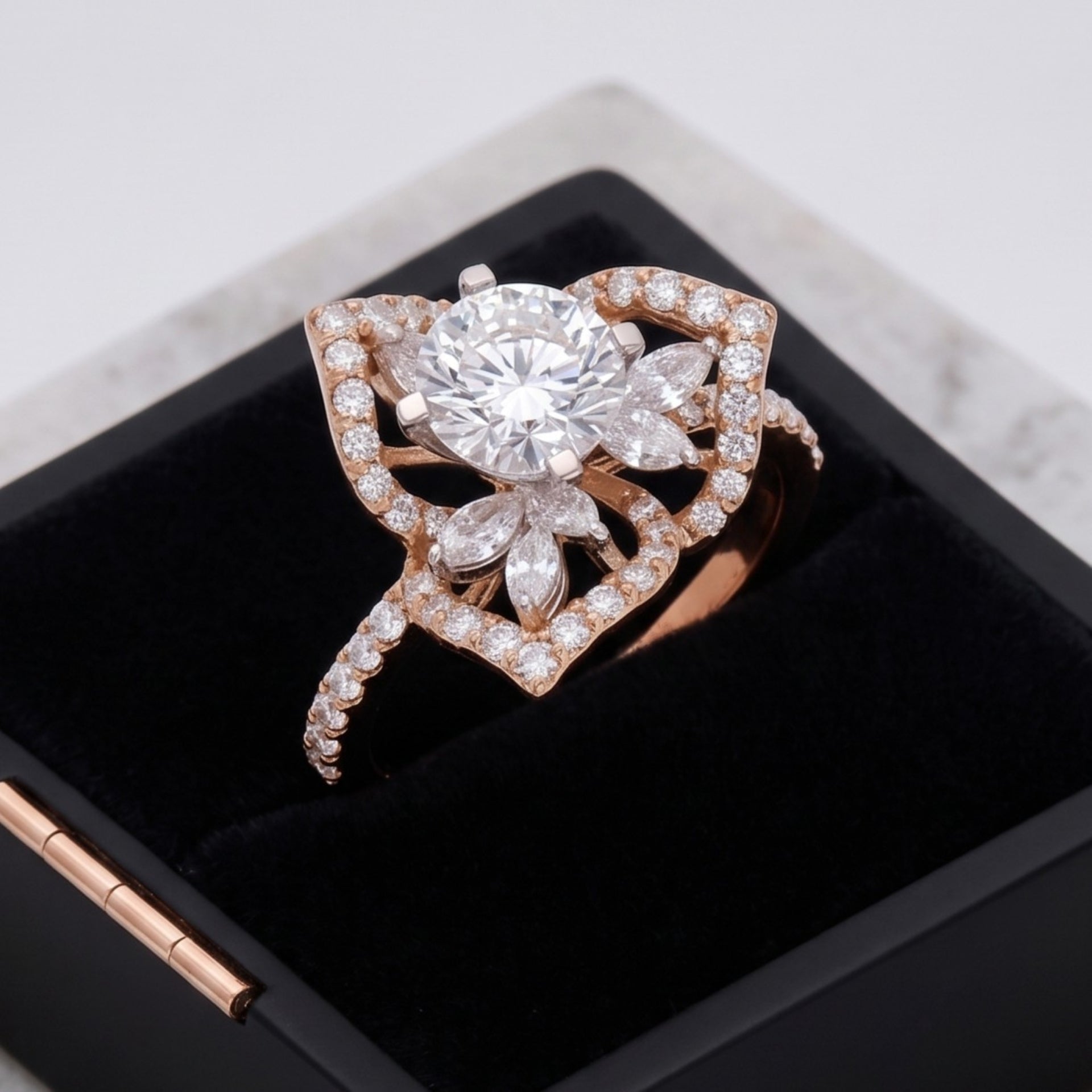 Sleek Solitaire Lab Grown Diamond Ring