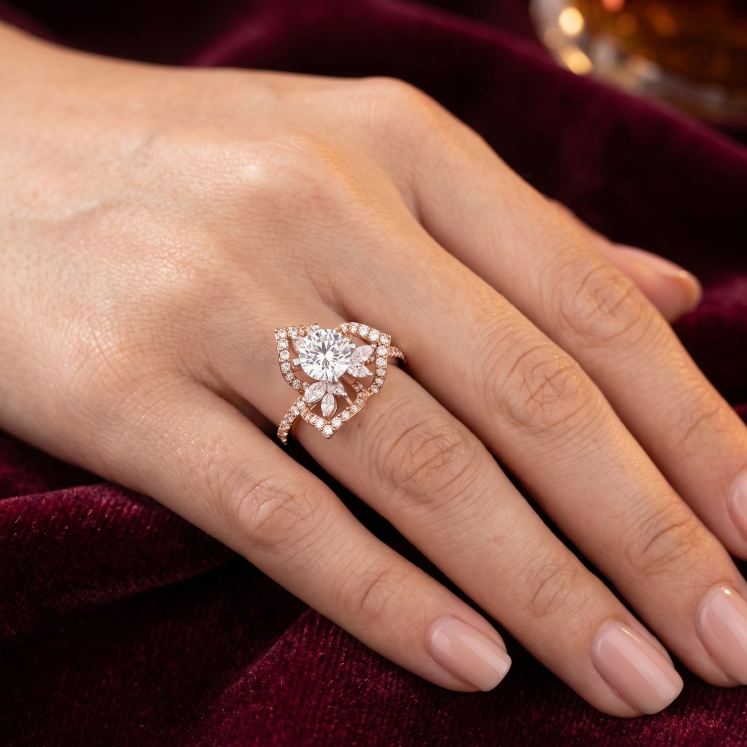 Sleek Solitaire Lab Grown Diamond Ring