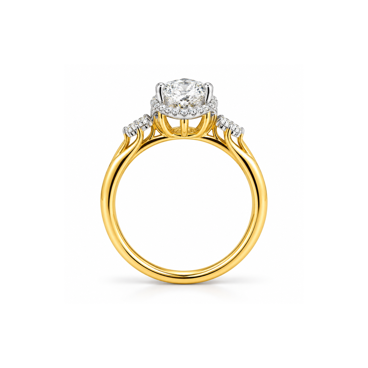 Astral Grace Solitaire Lab Grown Diamond Ring