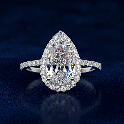 Celestial Dew Solitaire Lab Grown Diamond Ring