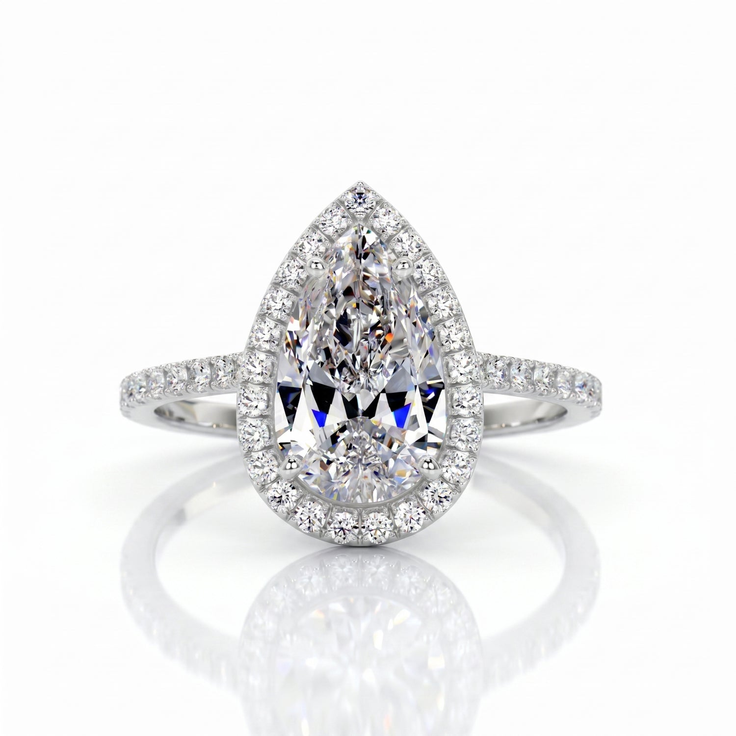Celestial Dew Solitaire Lab Grown Diamond Ring