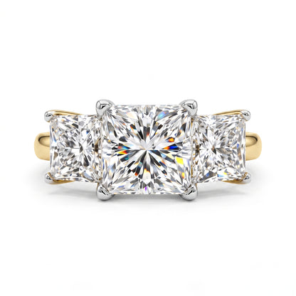 Trinity Solitaire Lab Grown Diamond Ring