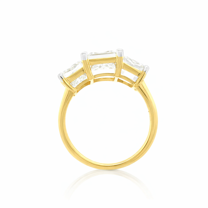 Trinity Solitaire Lab Grown Diamond Ring