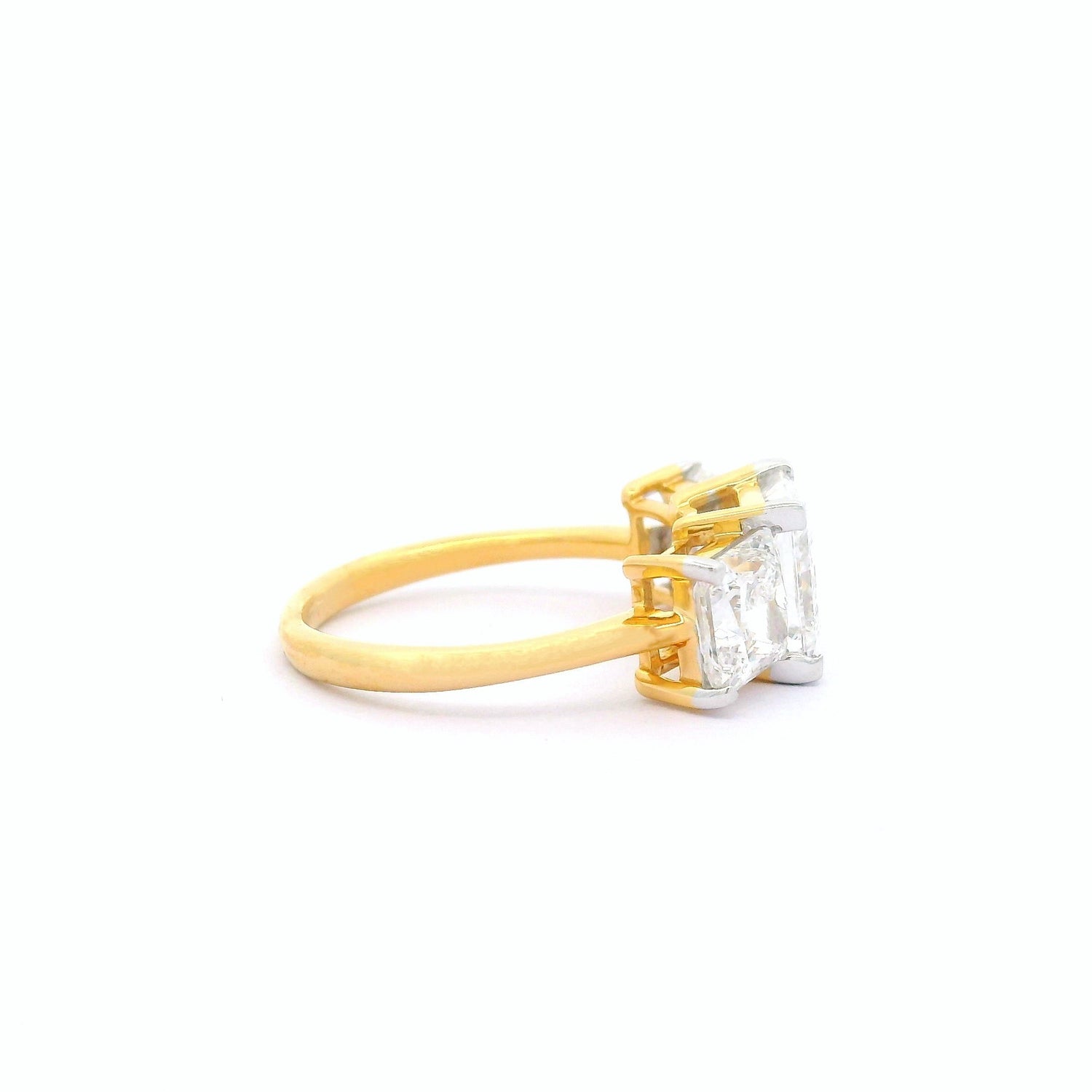 Trinity Solitaire Lab Grown Diamond Ring