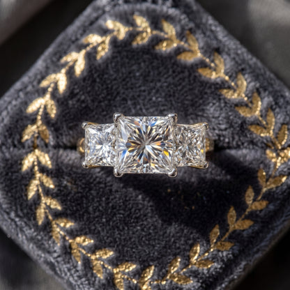Trinity Solitaire Lab Grown Diamond Ring