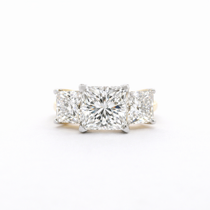 Trinity Solitaire Lab Grown Diamond Ring