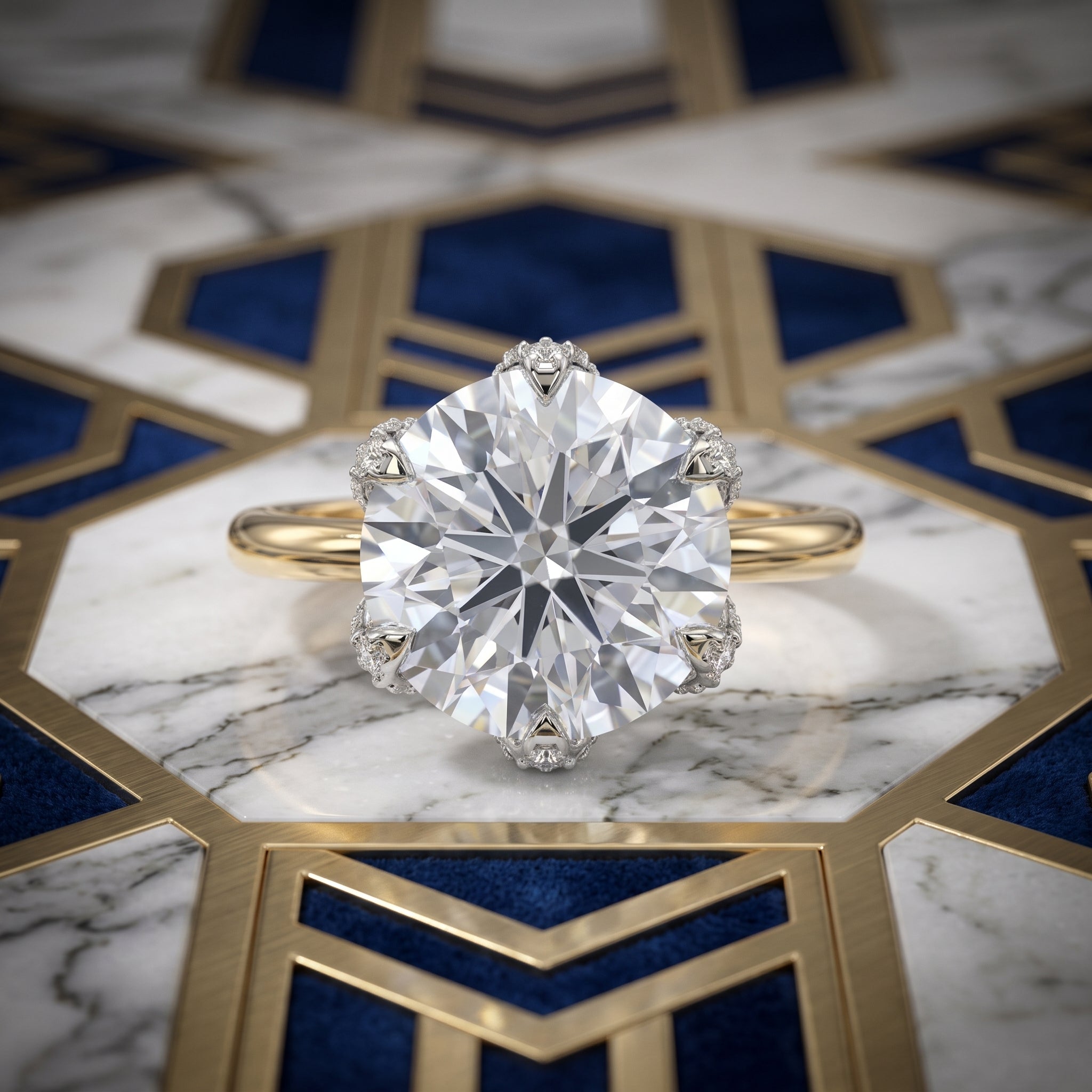 Muse Solitaire Lab Grown Diamond Ring