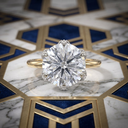 Muse Solitaire Lab Grown Diamond Ring