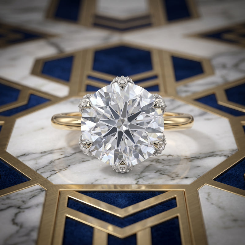 Muse Solitaire Lab Grown Diamond Ring