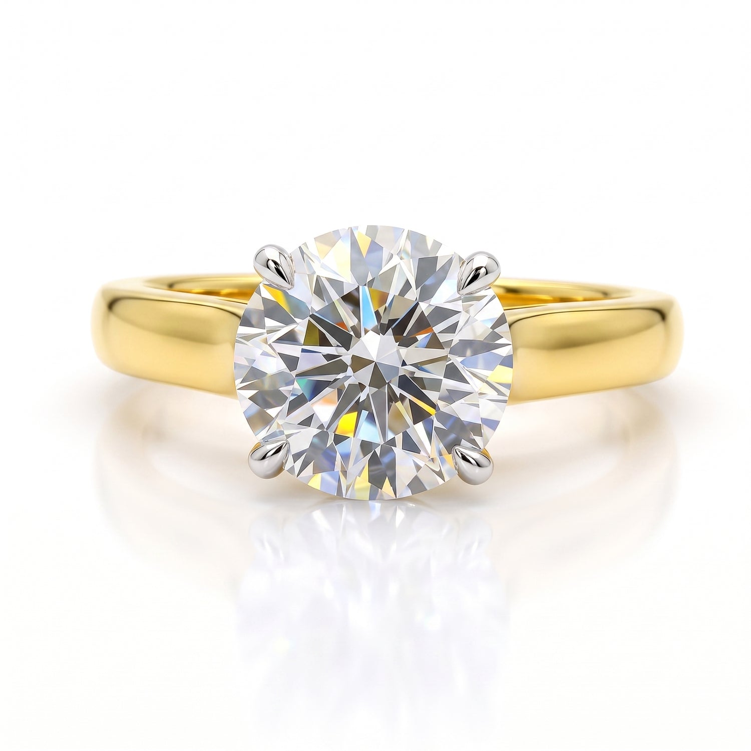 Supreme Brilliance Solitaire Lab Grown Diamond Ring