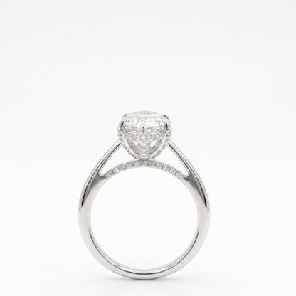 Ethereal Marquise Solitaire Lab Grown Diamond Ring