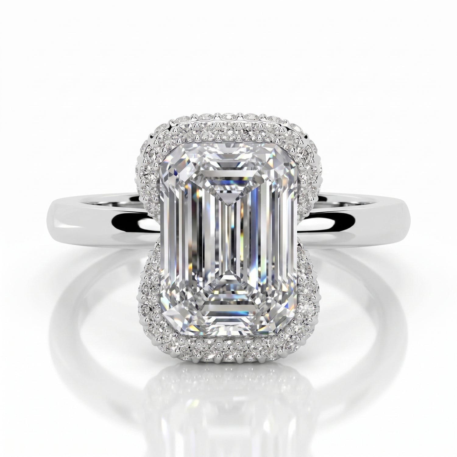 Pure Symphony Solitaire Lab Grown Diamond Ring