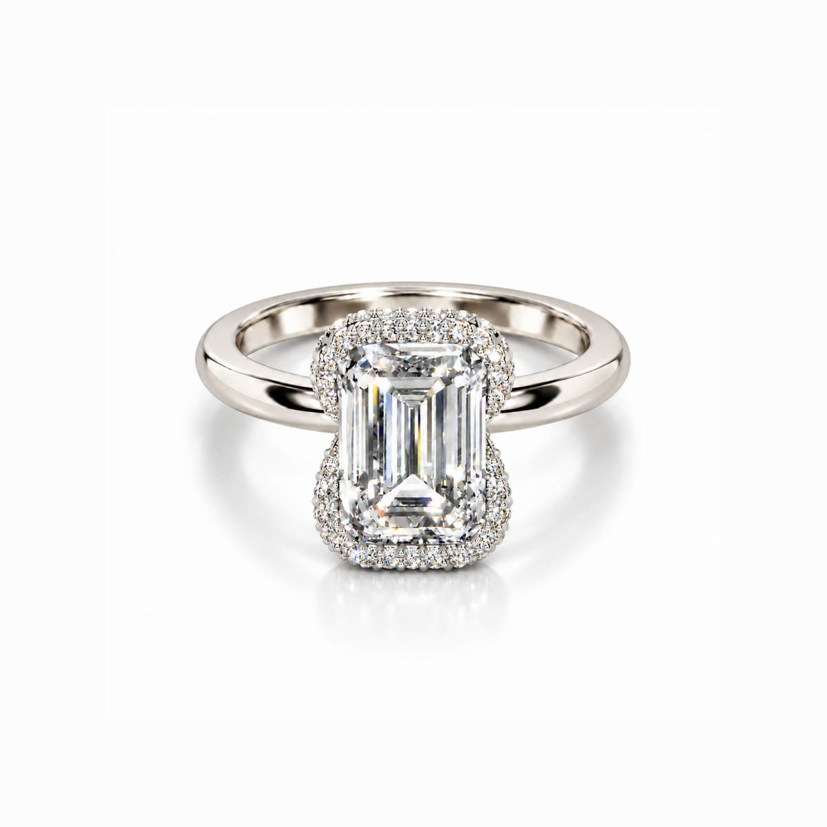 Pure Symphony Solitaire Lab Grown Diamond Ring