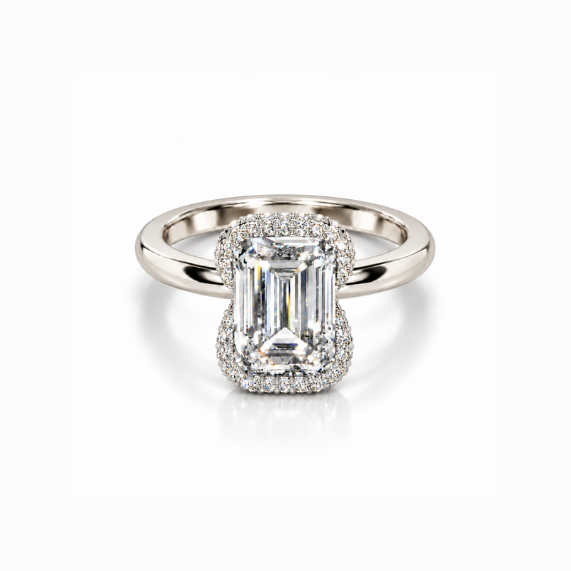 Pure Symphony Solitaire Lab Grown Diamond Ring