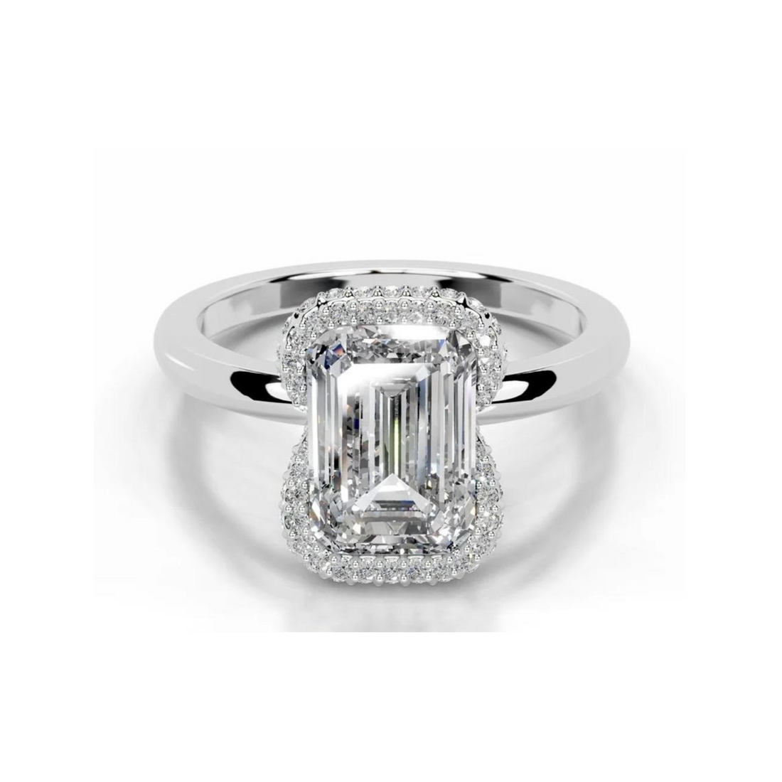 Pure Symphony Solitaire Lab Grown Diamond Ring