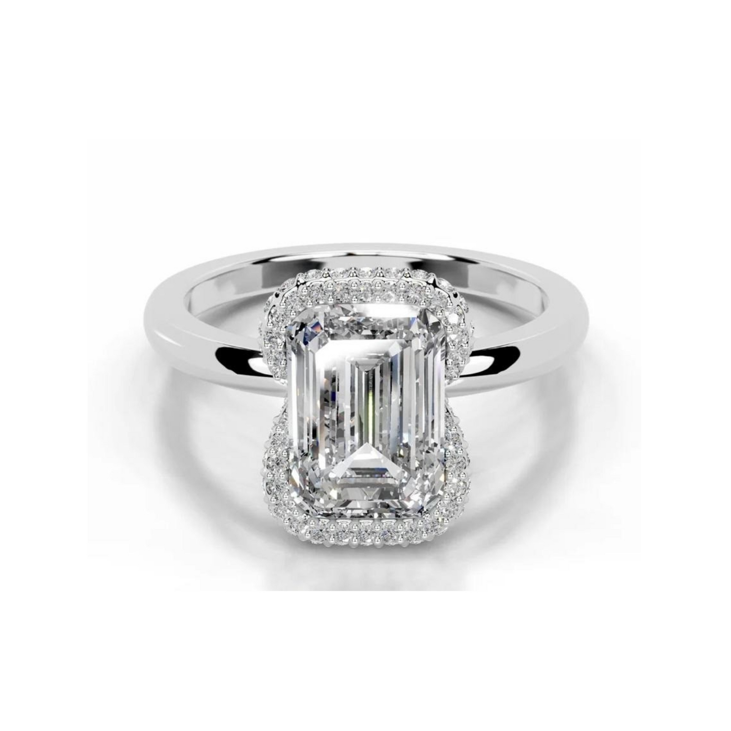 Pure Symphony Solitaire Lab Grown Diamond Ring