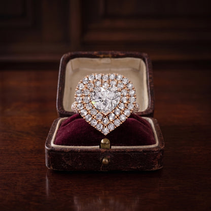True Heart Solitaire Lab Grown Diamond Ring