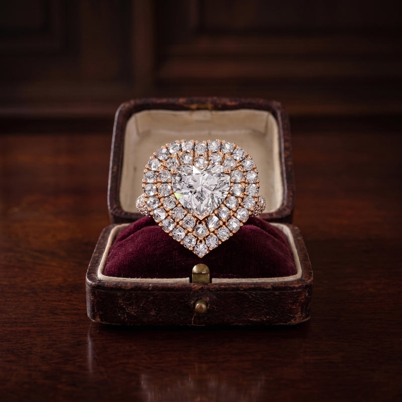 True Heart Solitaire Lab Grown Diamond Ring