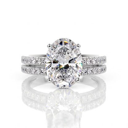 Royal Oval Solitaire Lab Grown Diamond Ring