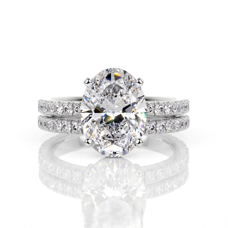 Royal Oval Solitaire Lab Grown Diamond Ring