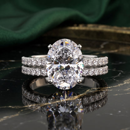 Royal Oval Solitaire Lab Grown Diamond Ring