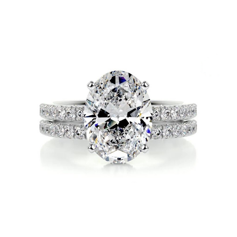 Royal Oval Solitaire Lab Grown Diamond Ring