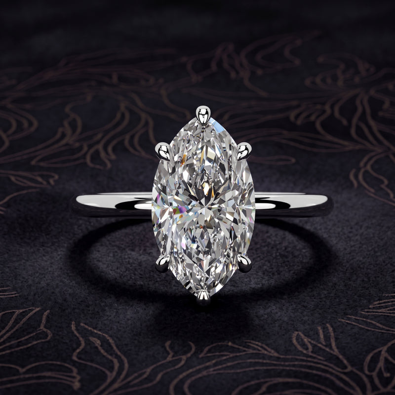 Everglow Solitaire Lab Grown Diamond Ring