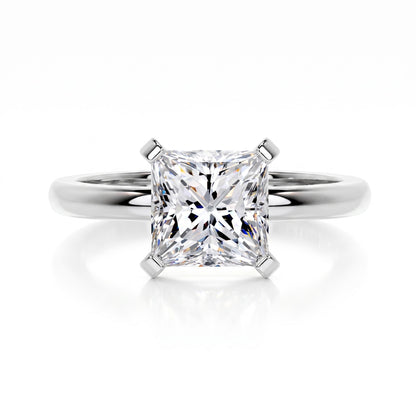 Slender Solitaire Lab Grown Diamond Ring