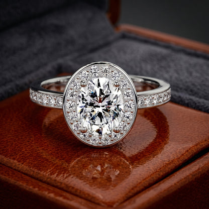 Eternal Embrace Solitaire Lab Grown Diamond Ring