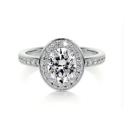 Eternal Embrace Solitaire Lab Grown Diamond Ring