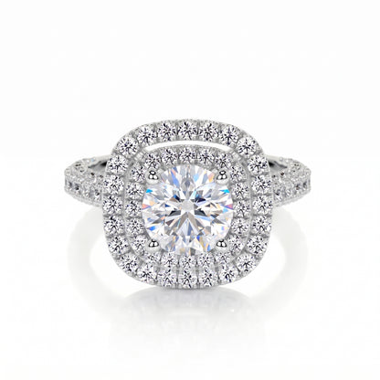 Twilight Halo Solitaire Lab Grown Diamond Ring