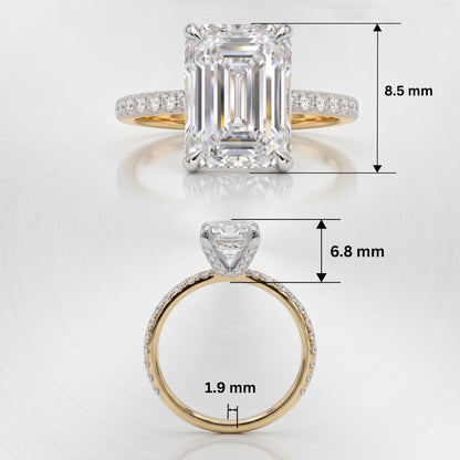Legacy Elegance Solitaire Lab Grown Diamond Ring