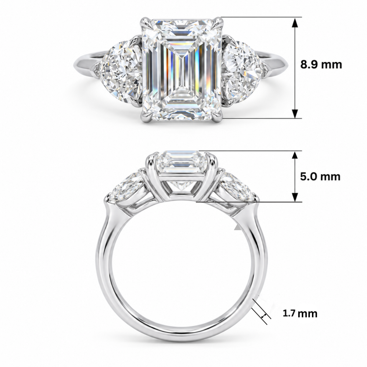 Eternal Unity Spark Solitaire Lab Grown Diamond Ring