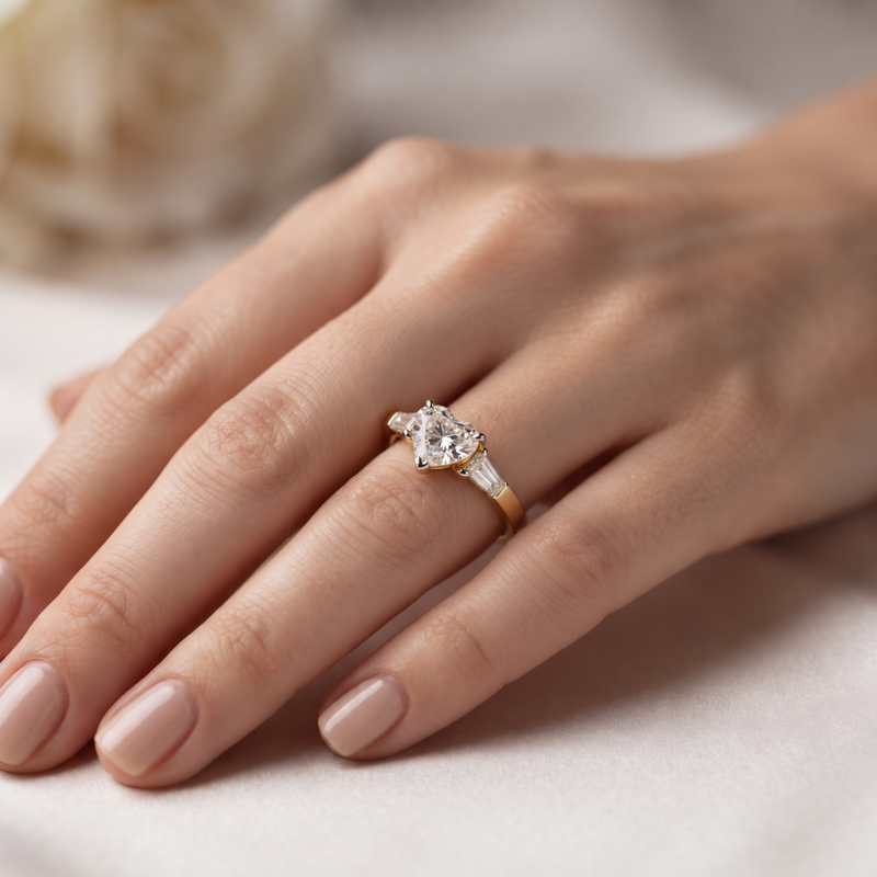 Cherished Promise Solitaire Lab Grown Diamond Ring
