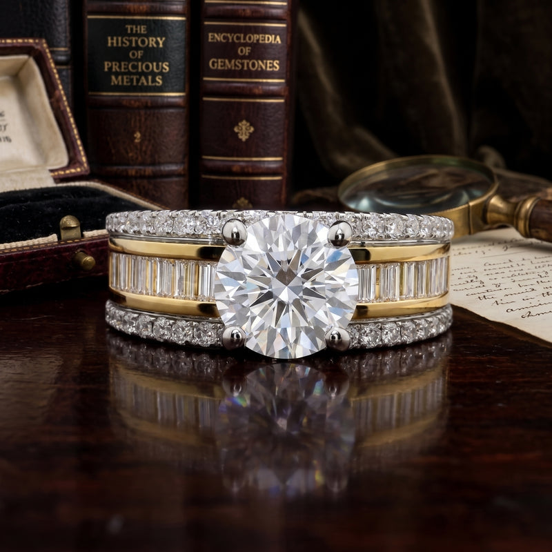 Stellar Prestige Solitaire Lab Grown Diamond Ring