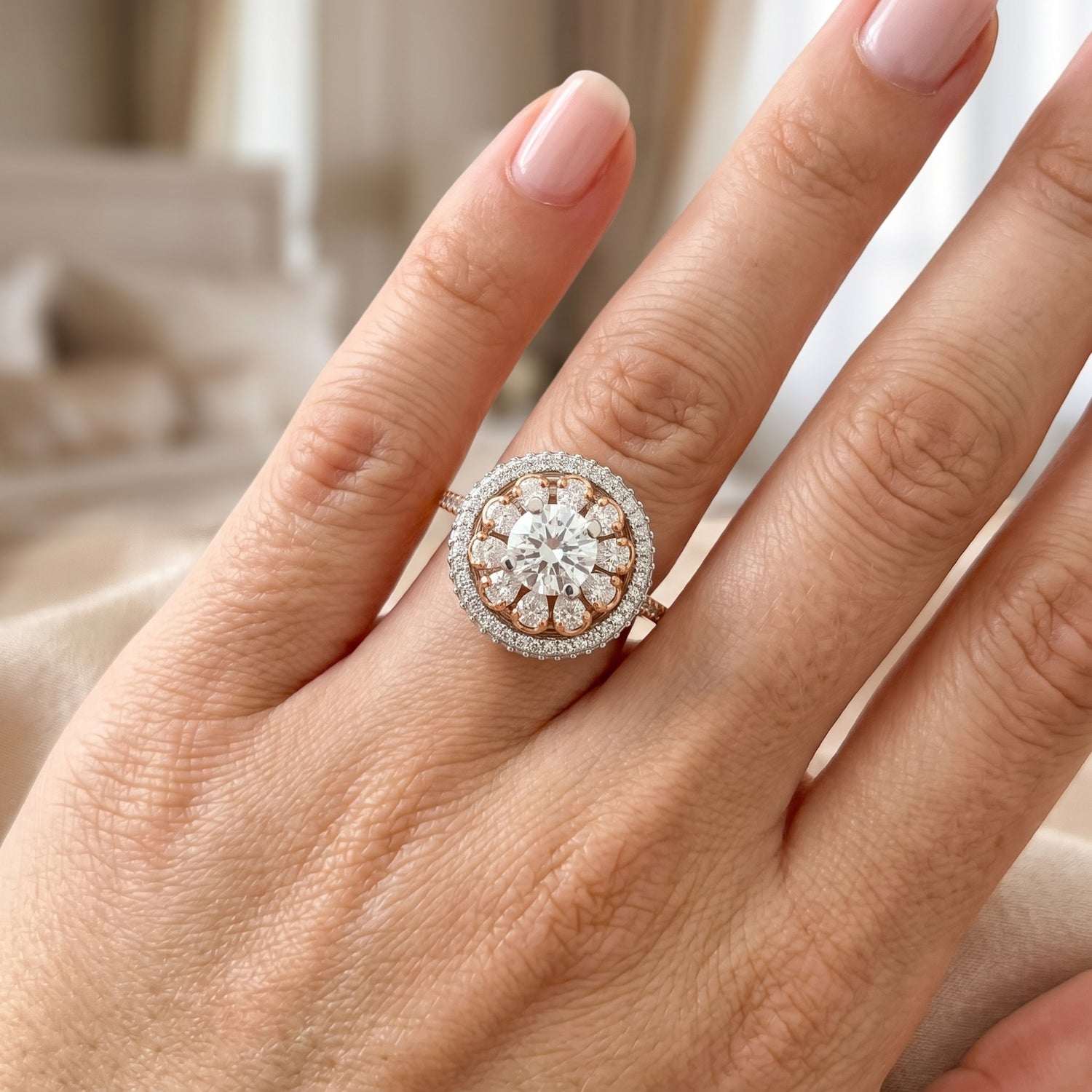 Eternal Light Solitaire Lab Grown Diamond Ring