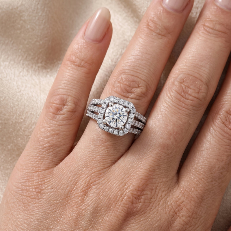 Starflow Solitaire Lab Grown Diamond Ring
