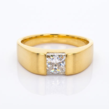 Sterling Sentinel Solitaire Lab Grown Diamond Ring