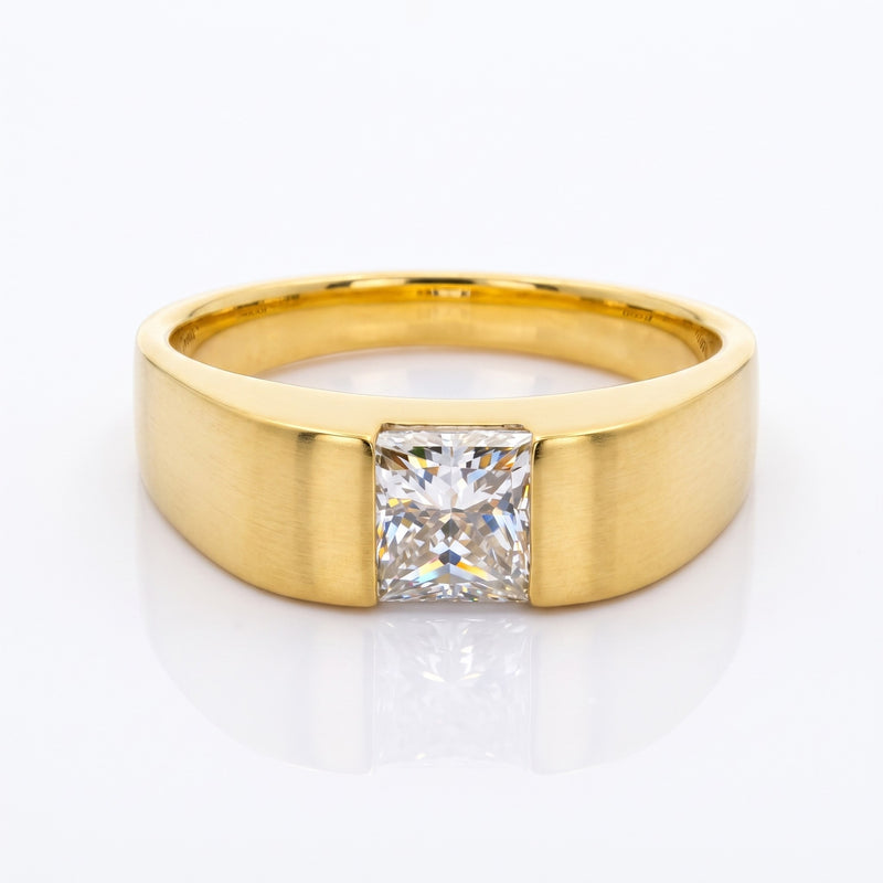 Sterling Sentinel Solitaire Lab Grown Diamond Ring