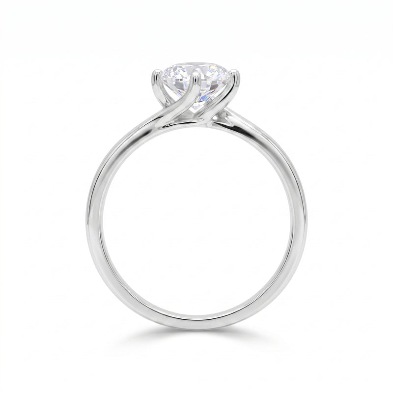 Purity of Light Solitaire Lab Grown Diamond Ring