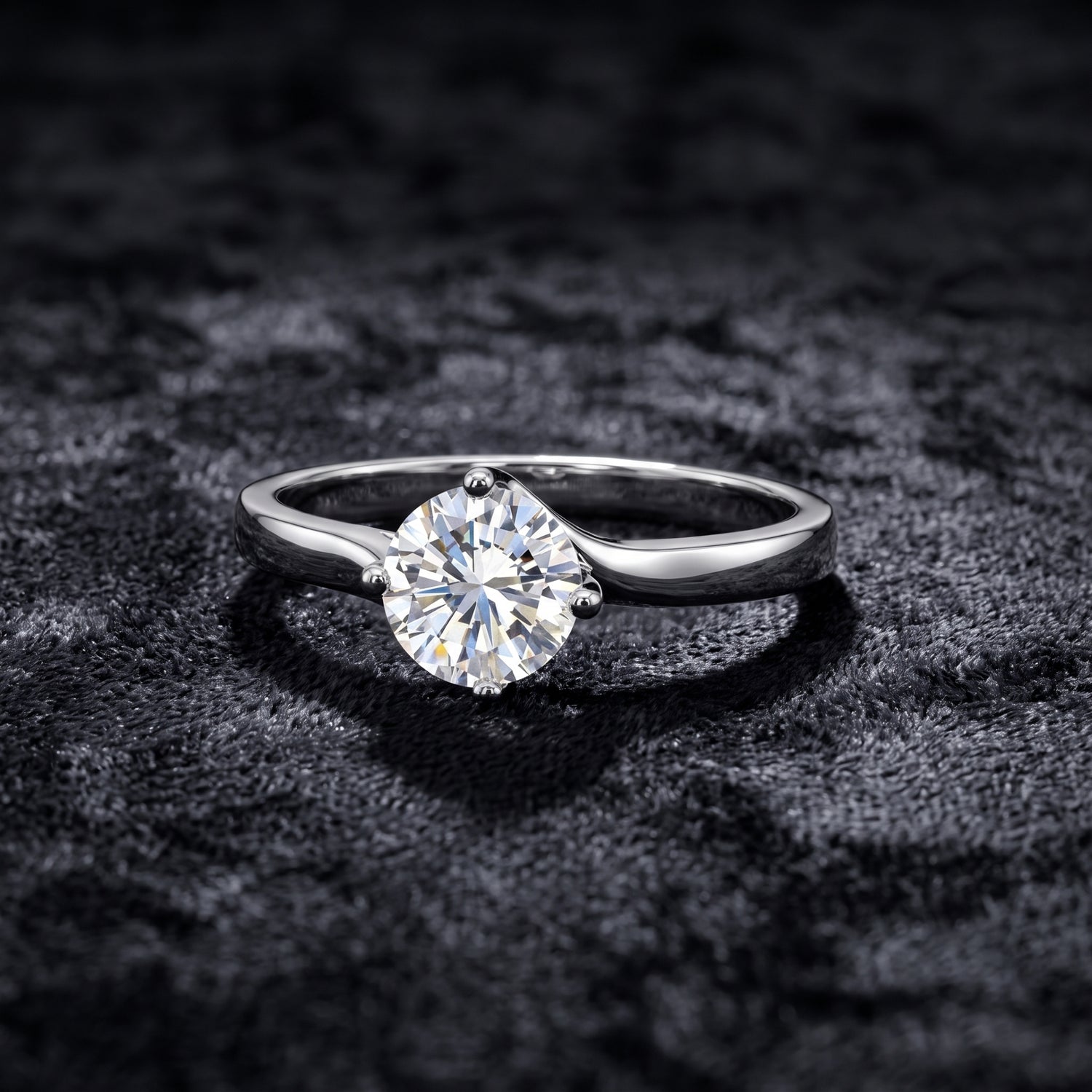 Purity of Light Solitaire Lab Grown Diamond Ring