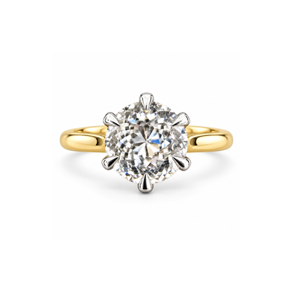 Beloved Bloom Solitaire Lab Grown Diamond Ring