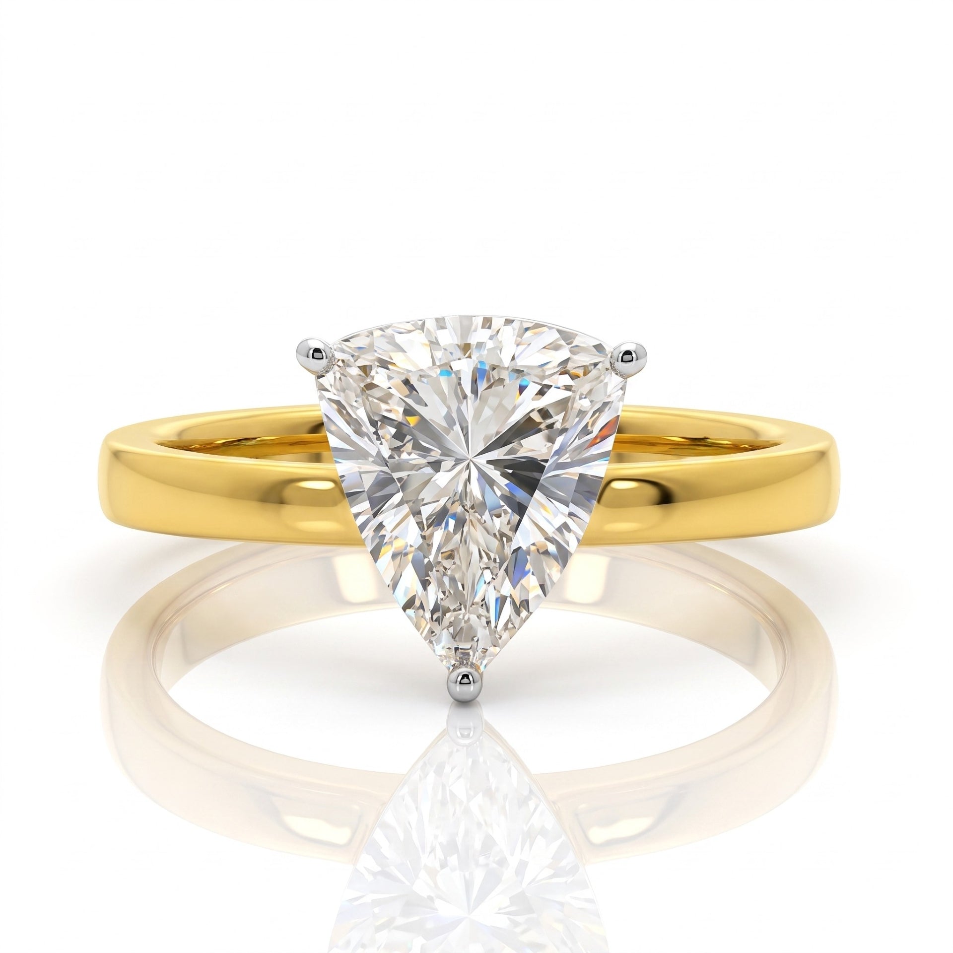 Petite Gracie Solitaire Lab Grown Diamond Ring