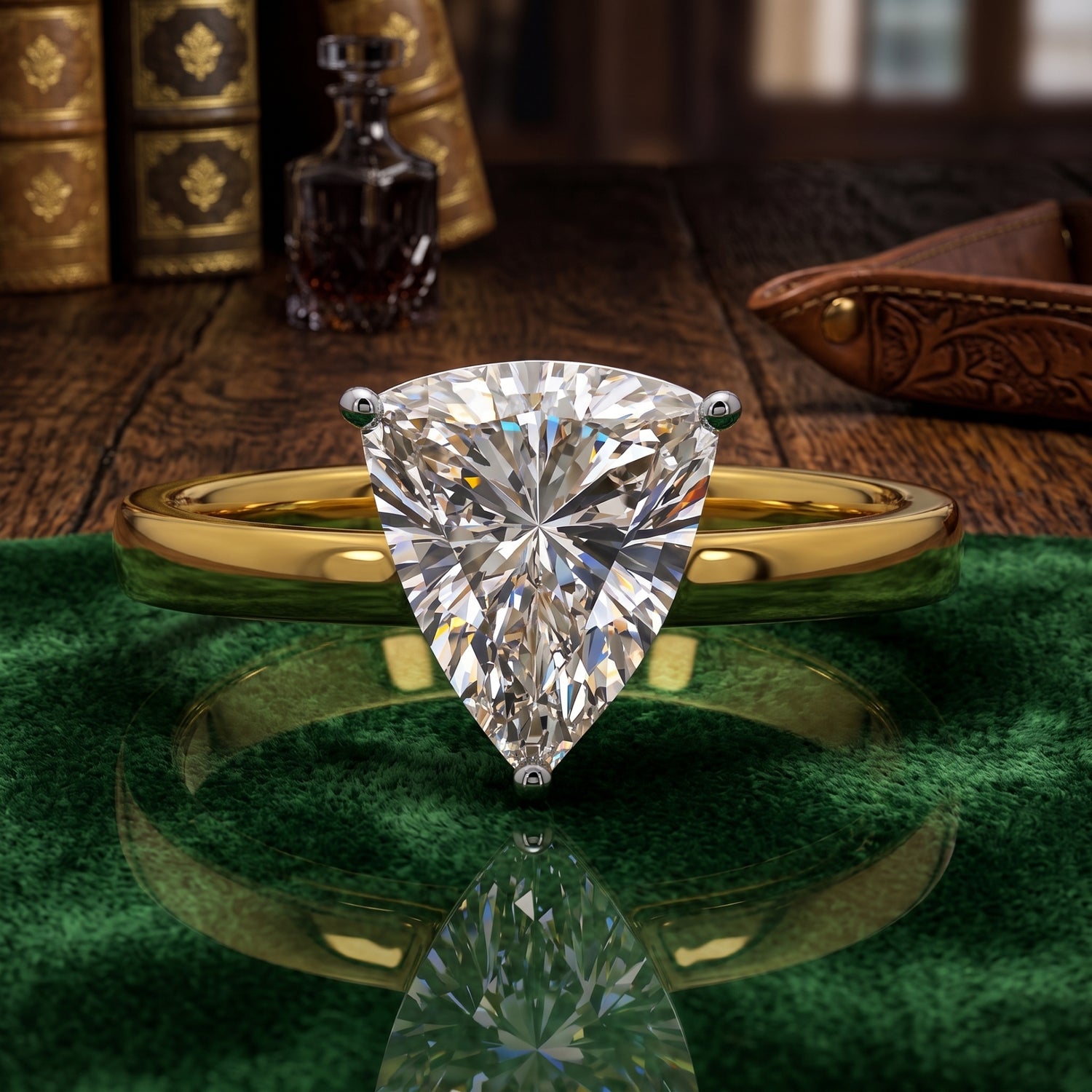 Petite Gracie Solitaire Lab Grown Diamond Ring