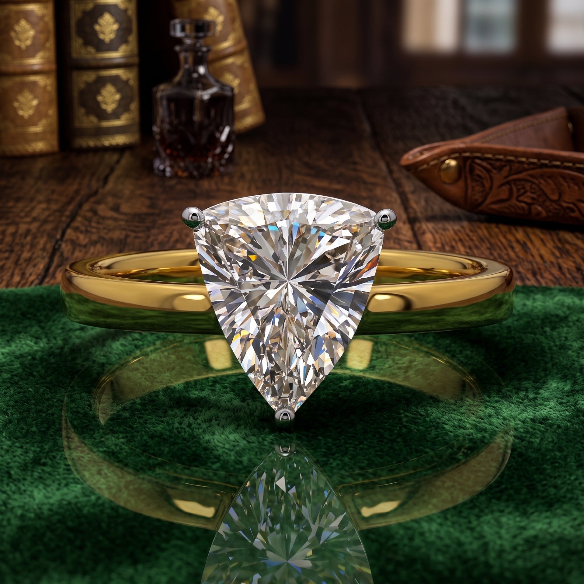 Petite Gracie Solitaire Lab Grown Diamond Ring