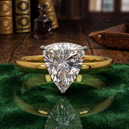 Petite Gracie Solitaire Lab Grown Diamond Ring