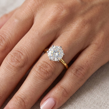 Noble Shine Solitaire Lab Grown Diamond Ring